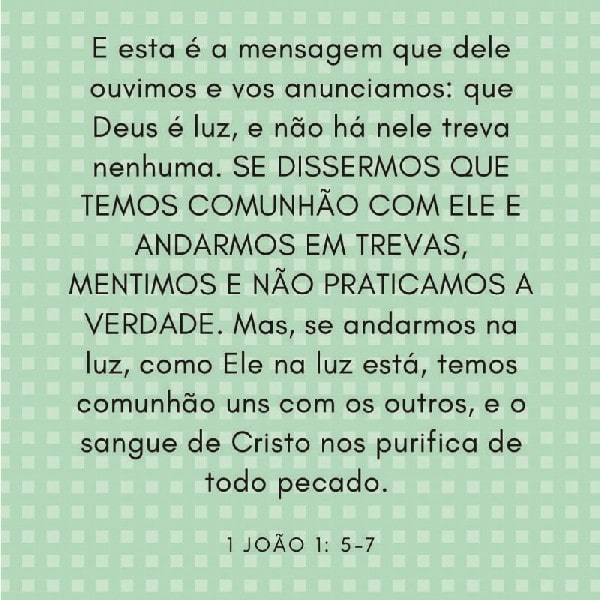 1 João 1:5-7