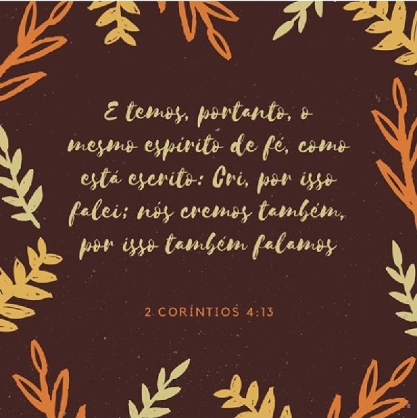 2 Coríntios 4:13