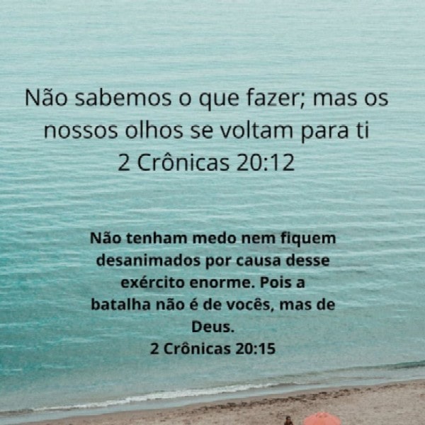 2 Crônicas 20:12