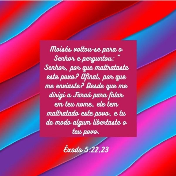 Êxodo 5:22