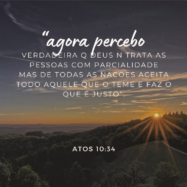 Atos 10:34-35