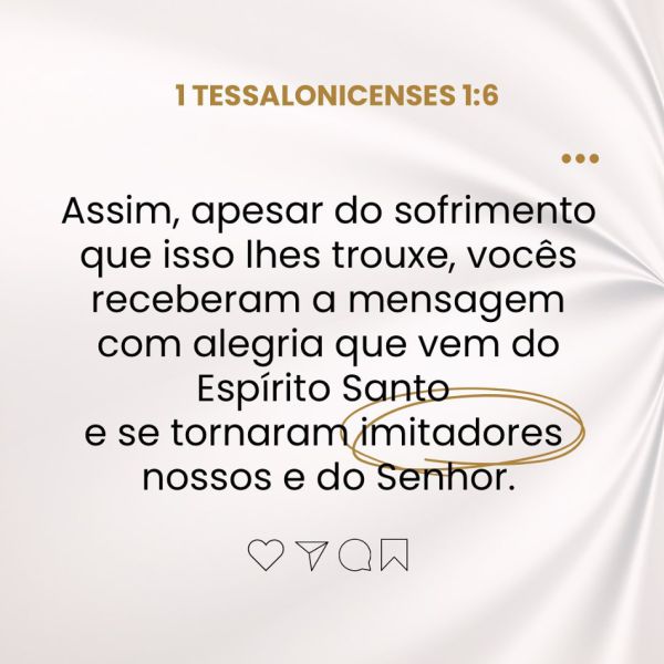 1 Tessalonicenses 1:6