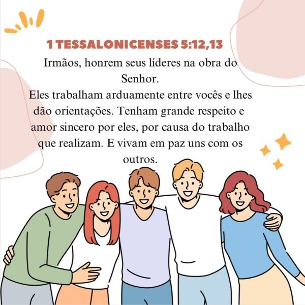 1 Tessalonicenses 5:12-13